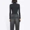 FW21 Slim Fit Sports Langermet Svart 6617534B0B11077