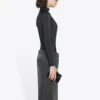 FW21 Slim Fit Sports Langermet Svart 6617534B0B11077