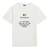 FW21 T-skjorte med logotrykk, hvit 661705TKVF19081