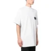 Gaffer Logo T-skjorte med stor passform «Ecru» 712398TNVG19592