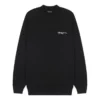 Genser med brodert logo, medium passform «Svart» 652981TKV871070