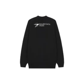 Genser med brodert logo, medium passform «Svart» 652981TKV871070