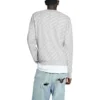 Genser med logo over hele «Light Grey White» 702952T32331461