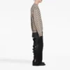 Genser med mini-logo over hele «Beige» 736247T32339977