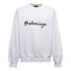 Gensere med rund hals og skriftlogo «White» 697869TMVB59040