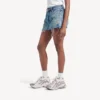 Glitter-Runner-sneakers for kvinner i hvitt/lilla/rosa