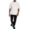 go Luksuriøs unisex-T-skjorte med rund hals og korte ermer i bomull, hvit 612966TIVG59055