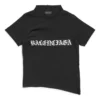 Gothic Type krympet T-skjorte «Black White» 788246TQVJ51569