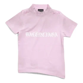 Gothic Type krympet T-skjorte «Light Pink» 788246TQVJ55708 Gothic Type krympet T-skjorte «Light Pink» 788246TQVJ55708
