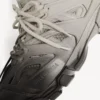 Gradient-track sneaker for menn i svart/beige