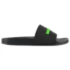 Gummisandaler «Black Fluo Green» 565826W1S811030