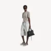 Hamptons-denim-mule for kvinner i blått/offwhite
