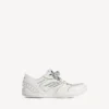 Hamptons medium slitt sneaker for kvinner i hvitt