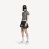 Hamptons medium slitt sneaker for kvinner i hvitt