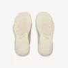 Hamptons medium slitt sneaker for kvinner i offwhite/rød