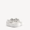 Hamptons-plattformsneaker for kvinner i hvitt