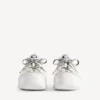 Hamptons-plattformsneaker for kvinner i hvitt