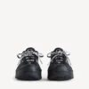Hamptons-plattformsneakers for kvinner i svart