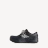 Hamptons-plattformsneakers for kvinner i svart