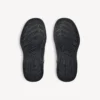 Hamptons-sneakers for kvinner i slitt utseende, i svart