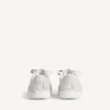 Hamptons-sneakers i semsket skinn for menn i offwhite/svart