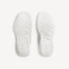 Hamptons-sneakers i semsket skinn for menn i offwhite/svart