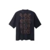 Heavy Metal-T-skjorte, stor passform «Black Faded» 744439TOVE11055