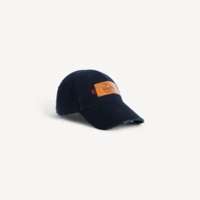 Herre-logo-cap i marineblå