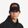 Herre-logo-cap i marineblå