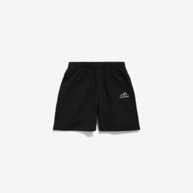 Herre-shorts med avslappet passform i svart