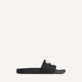 Herresandaler i svart/gult