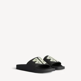Herresandaler i svart/gult