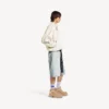 Herreshorts med belter i lyseblått