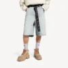 Herreshorts med belter i lyseblått