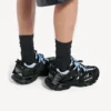 Herresneaker i svart/blått