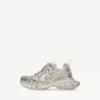 3XL-Sneakers for kvinner i lys beige