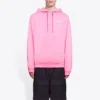 Hettegenser i medium passform med Political Campaign-motiv «Pink» 600583TJVD45713