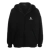 Hettegenser med glidelås og brodert logo «Black» 674719TLVH81070