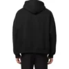 Hettegenser med glidelås og brodert logo «Black» 674719TLVH81070