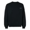 Hettegenser med liten kontrastlogo og rund hals «Black White» 556147TYK271000