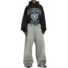 Hettegenser med logo «Black Cottom» 744463TOVK28190