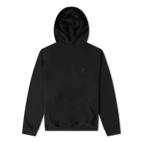 Hettegenser med logo på ryggen «Black» 674986TLV971069