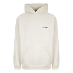 Hettegenser med logo på ryggen, normal passform «Off White» 600583TMVF5-9069