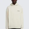 Hettegenser med logo på ryggen, normal passform «Off White» 600583TMVF5-9069