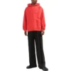 Hettegenser med logo på ryggen, vanlig passform «Bright Red» 600583TMVF53168