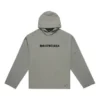 Hettegenser med uskarpt logo og slitt look «Grey» 661711TKVD68174