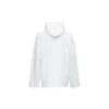 Hettegenser med uskarpt logo og slitt look «White» 661711TKVD69040