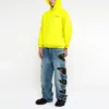 Hettegensere med logo i medium passform «Yellow» 600583TIV847440