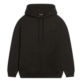 Hettegensere med logo, medium passform «Washed Black» 600583TLVB81146