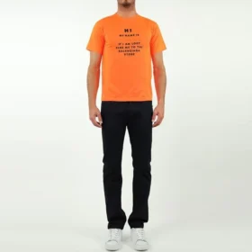 «Hi My Name Is»-T-skjorte «Orange» 661705TKVK47513
